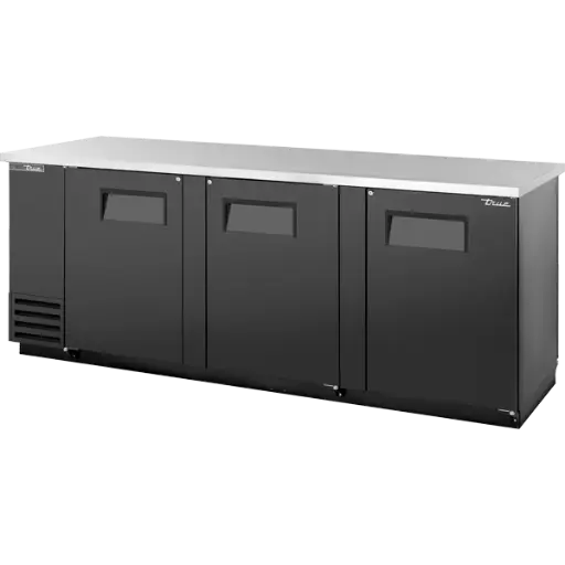 [TRU-TBB-4-HC] REFRIGERADOR BAJO BARRA, 3 PUERTAS SOLIDAS 32.8 ft³ 